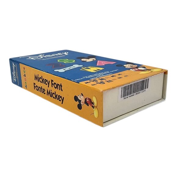 Cricut Provo Craft Cartridge Disney Mickey Font 290381 Link Status Unknown - Picture 10 of 11